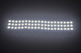 UL certification Everlight 3528 LED Modules 0.24W LED Modules String 45mm*8mm 12V Everlight LED Modules Waterproof Side View Emitting Module