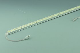 Wholesale Double Row Waterproof LED Strip Bar 19.7inch 5050 0.5M Rigid LED Strip 12V With DC connector 72LEDs/M