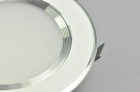 7W DL-HQ-102-7W LED Ceiling light Cut-out 81.5mm Diameter 4.6" White Recessed Dimmable/Non-Dimmable LED Downlight