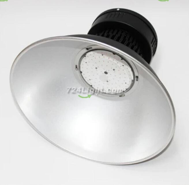 200W High Power Fin Heat Sink LED IP44 LED High Bay Light with Aluminum Reflector
