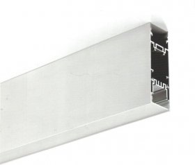 LED Aluminium Extrusion Recessed 115mm(H) x 38mm(W) suit for max 28.1mm width strip light