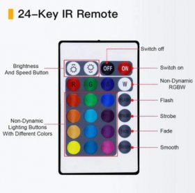 Wireless WiFi Smart Phone APP LED Controller or with 24Key IR Remote Controller for RGB LED Flexible Strip Lights