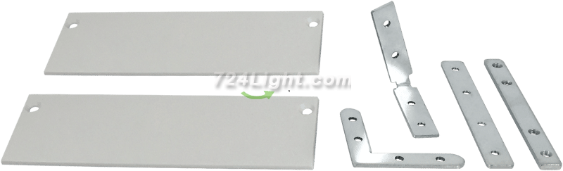 105mm wide 40mm high can be spliced â€‹â€‹high-end linear light straight bar light shell kit
