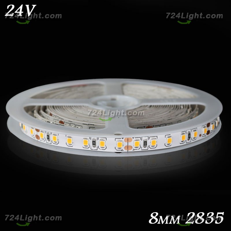 LED Strip Light SMD2835 Flexible 24V Strip Light 5 meter(16.4ft) 600LEDs