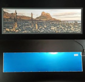 5 PACK LED Skylight 1x4FT - 300*1200mm 36W 3060LM Blue Sky LED Flat Panel Light Framed For Ceiling Decoration
