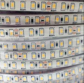 328FT (100Meters) Roll IP68 Waterproof SMD2835 LED Flex Strip 24V with 120LEDs 10Watt per Meter Flexible LED Tape