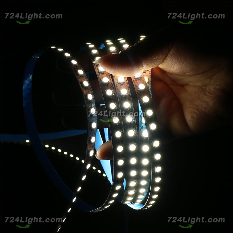 SK6812 BUILT-IN IC MONOCHROME WHITE/ WARM WHITE 5V 5050 LED 5m/16.4ft MARQUEE WITH 60LEDs/M SINGLE POINT SINGLE CONTROL