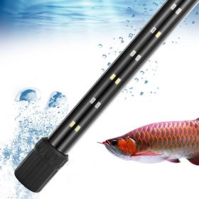 Aquarium LED Light Waterproof Fish Tank Light with Switching Colors Fish Tank Background Light Multi-Colored Tube Light for Decoration