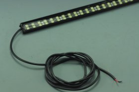 1.2meter 12V Double Row 5050 led Waterproof Strip Light With LED Controller 132LEDs