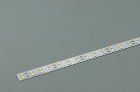 Double Row 39.3inch 2835 Rigid LED Strips Pure White Warm White Double Color Temperature 144LED 1M 12V DC Aluminium Rigid Strip Light