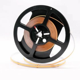FCOB LED Strip 16.4FT/5M CRI90 480LEDs/m 12W/m 24V Dimmable LED Light Ribbon Indoor Use