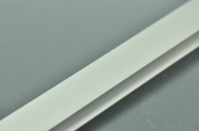 Wholesale LED Aluminium Super Slim 8mm Extrusion Recessed LED Aluminum Channel 1 meter(39.4inch) LED Profile With Flange