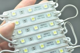 Wholesale 5050 SMD LED Modules 75x12MM 12V 0.75W 5050 3 LED Modules Waterproof Modules