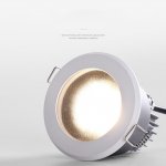 7W Waterproof Spotlight Cree LED High Color Rendering COB Embedded Anti-fog Dust-proof Bathroom Kitchen Downlight