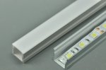 LED Channel U Aluminum Extrusion Recessed LED Aluminum 12.2 width 1 meter(39.4inch) LED Profile