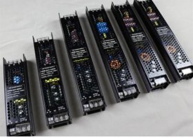 12V 60W 100W 150W Power Supply, Triac Dimmable Constant Voltage LED Driver, 110V AC to 12V/24V DC Transformer Compatible with Standard Wall Dimmers for Under Cabinet LED Strip Lights