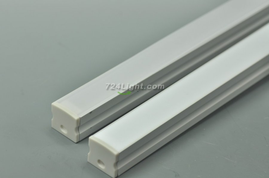 LED Channel U Aluminum Extrusion Recessed LED Aluminum 12.2 width 1 meter(39.4inch) LED Profile