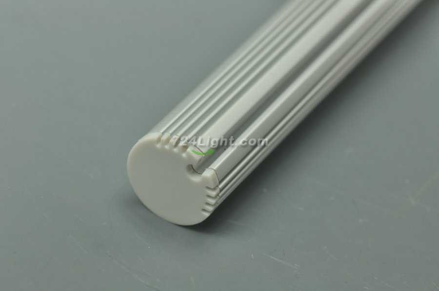 Wall Strip Light Bar Recessed LED Aluminium Channel 1 Meter(39.4inch) Diameter 20.8mm For Max 12.2 width led strip PB-AP-GL-008