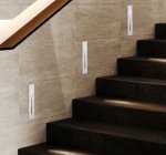 2PCS Pack 3W AC100-240V IP65 Waterproof LED Wall Light LED Stair Lights