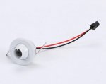 Mini Directional 1W LED Downlight Dia.37mm Recessed LED Light Small Downlight Cabinet LED Light