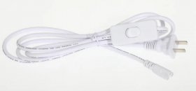 Plug-in Power Plug Cord 6Feet with On/Off Switch On Fit for T5 Integrated LED Tube Light