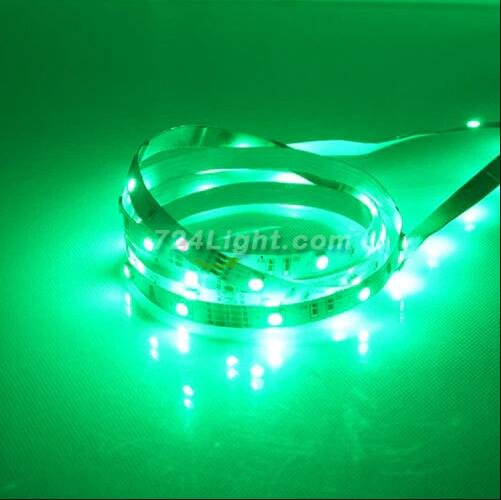 DC 12V Red/Blue/Green/Yellow Dimmable SMD5050-150 Flexible LED Strips 30 LEDs Per Meter 10mm Width 450lm Per Meter