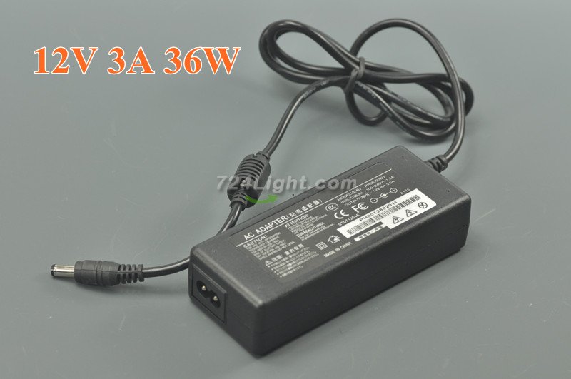 12V LED Switching Power Supply Adapter 100V-240V To DC 12V 1A 2A 3A 5A 6A 8A 10A 12.5A recommend 12V 5A 60W Reliability, Low Heat