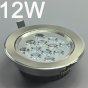 12W CL-HQ-04-12W LED Spotlight Cut-out 114mm Diameter 5.4" Gray Recessed LED Dimmable/Non-Dimmable LED Ceiling light