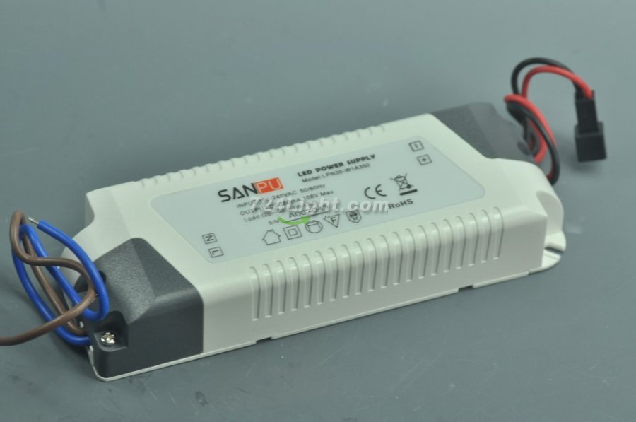 30W LED Driver(20-30)x1W LED Constant Current 30 Watt Driver 350MA 105V