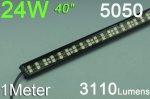 1meter 12V Double Row 5050 led Waterproof Strip Light With LED Controller 120LEDs