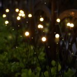 Solar Outdoor Garden Lights, 6 LED Swaying Outdoor Decorative,IP65 Waterproof Landscape for Path Lights