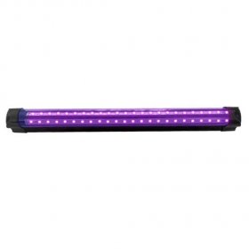 10W 12.6inches T8 LED UV 385-400nm Black Light Strip, LED Tube Light for Bedroom Halloween Decorations and Christmas Party, Fun Atmosphere, Black Light Poster 6ft Power Cord with Built-in ON/Off Switch