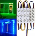 20pcs/pack RGB Color Changing 5050 3 LED Light Module 12V 160° Beam Waterproof IP67 for Outdoor Led StoreFront Signage Lighting