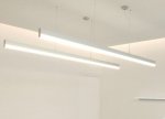 2.5 meter 98.4" Suspended LED lighting pendant LED Channel 35mm x 35mm suit 31mm led strip light