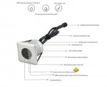 8PCS Pack IP68 3W DC12-24V LED Underwater Light Waterproof Stainless Steel Square Pool Light Inground LED Yard Light