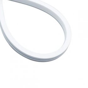 1M/5M/10M/20M Pack of T1018 LED Neon Light Housing Kit with End Caps and Mounting Clips, Flexible Neon Channel Fit for 10mm Wide LED Strip Lights