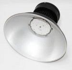 150W High Power Fin Heat Sink LED IP44 Waterproof LED High Bay Light with Aluminum Reflector
