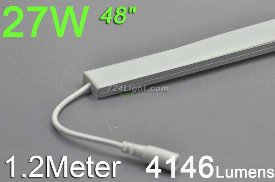 1.2meter 48inch Bestsell Double Row LED Bar 168LEDs 5050 5630 Rigid Bar - Click Image to Close