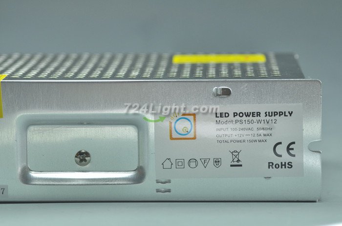 150 Watt LED Power Supply 12V 12.5A LED Power Supplies For LED Strips LED Light