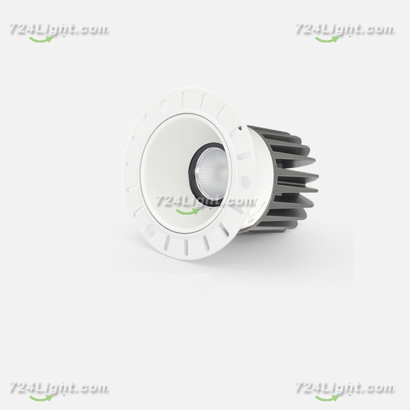 7W HOTEL LIVING ROOM SPOTLIGHT COB ANTI-GLARE HIGH DISPLAY INDEX LED CEILING DOWNLIGHT FRAMELESS EMBEDDED SPOTLIGHT