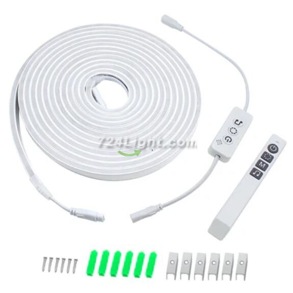 Free Shipping Addressable Pixel LED Light 12V T1616 NEON Dream Color WS2811 LED Strip Light Kit