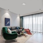 3W HOTEL LIVING ROOM DEEP ANTI-GLARE SPOTLIGHT EMBEDDED COB WALL WASHER CREE CHIP HIGH DISPLAY FINGER NARROW EDGE