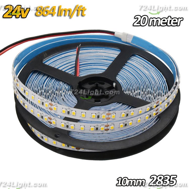 LED Strip Light SMD2835 Flexible 24V Strip Light 20 meter(65.6ft) 2400LEDs