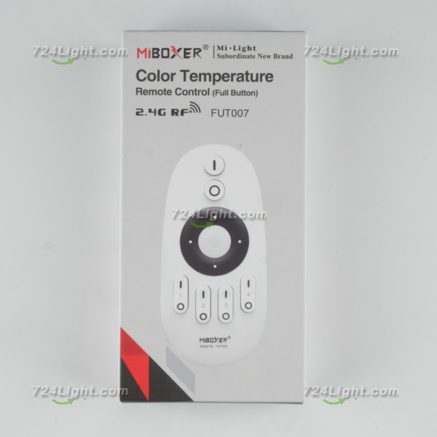 24A LED Color Temperature Remote Controller For LED Strip