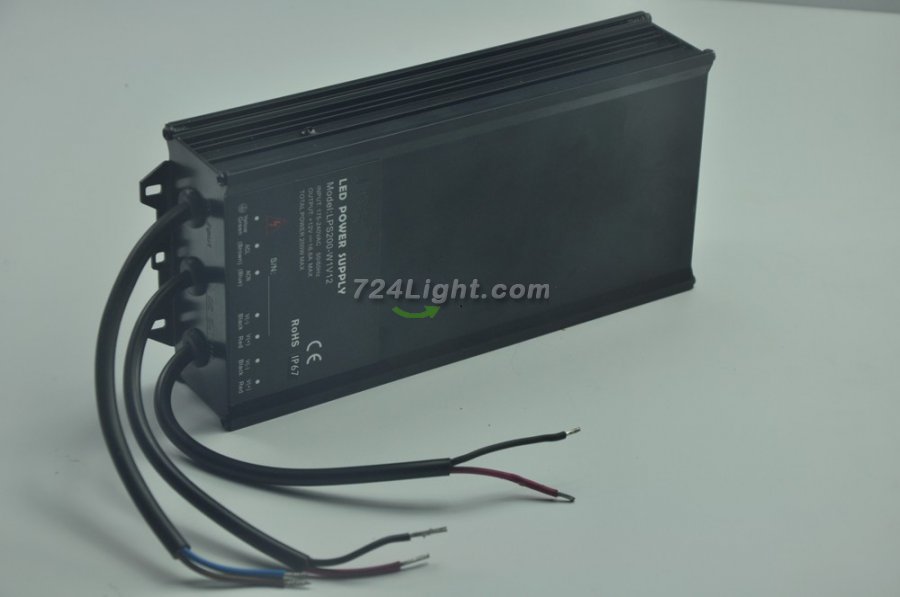 12V 16.6A LED Power Supply 200 Watt LED Power Supplies For LED Strips LED Light