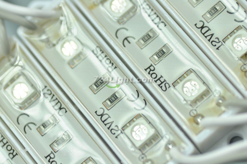 5050 SMD LED Modules 5050 2 LED Modules 45x12MM 12V 0.5W Waterproof IP65 Modules