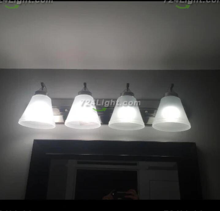 6 Pack 5Watt 450LM G50 LED Bulb Light E27 Screw Base 100-240V AC Non-dimmable 50mm White Light LED Globe
