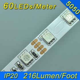 Free Cutting 1meter-5meter RGB LED Flexible Light Strip SMD5050 Multicolor Strip Light 12V 5 meter(16.4ft) 300LEDs
