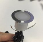 16 Pack Outdoor Recessed LED Deck Lights Kits IP67 Waterproof Inground LED Step Lights Kit for Garden, Yard, Steps, Bath Room and Kitchen