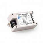 RGB/RGBW LED Strip Light Bluetooth Controller Phone APP Control for 5050 3528 RGB RGBW LED Strip Lights (Suitable for iOS & Android System)